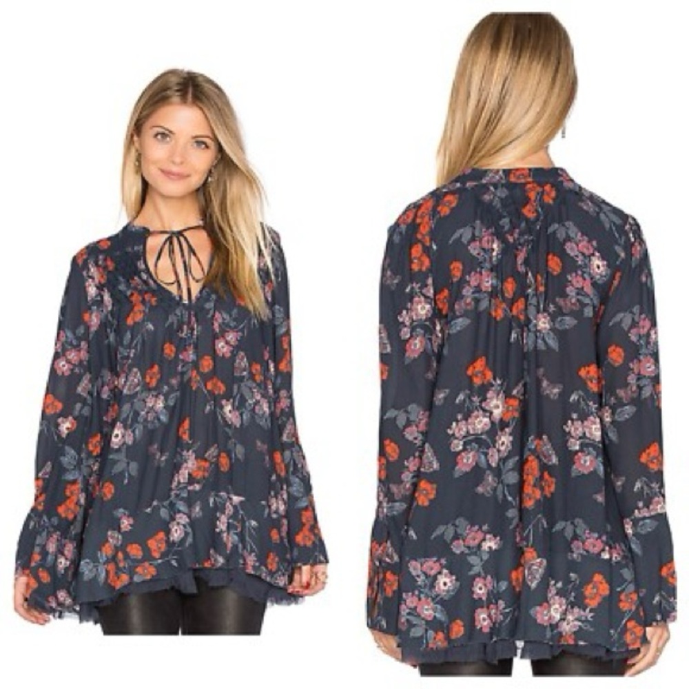 Free People Pebble Crepe Tunic - Picture 15 of 15